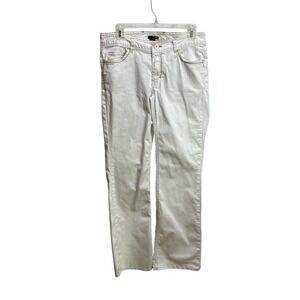 H&M White Bootcut Jeans‎ Size 10 Women's Denim Pants Casual Comfortable
